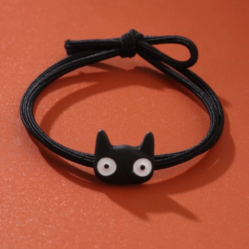 Awesome Black Kitty Cat Face Cartoon Bracelet 24$